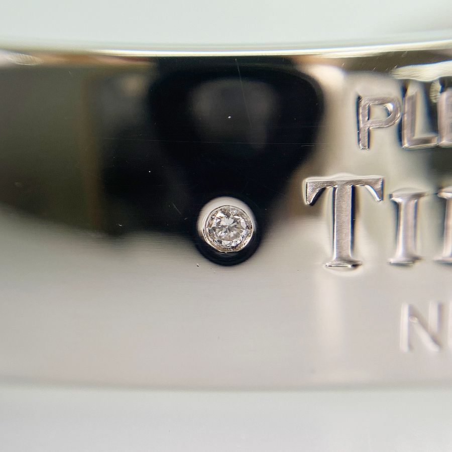 ティファニー TIFFANY&Co. リターントゥ カフ Sv925 ダイヤモンド