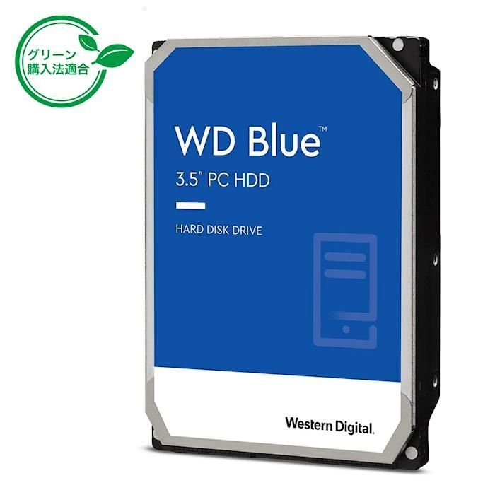 Western Digital ウエスタンデジタル WD Blue 内蔵ハードディスク 6TB 3.5インチHDD WD60EZAX