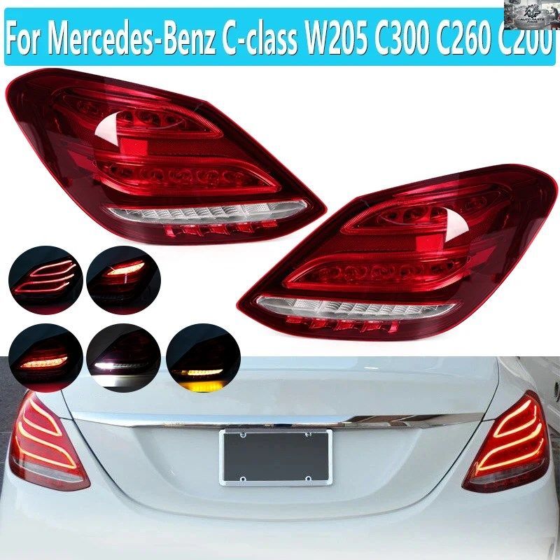 テールランプ右側 メルセデス Cクラス ベンツ純正 W205 Cクラス LED