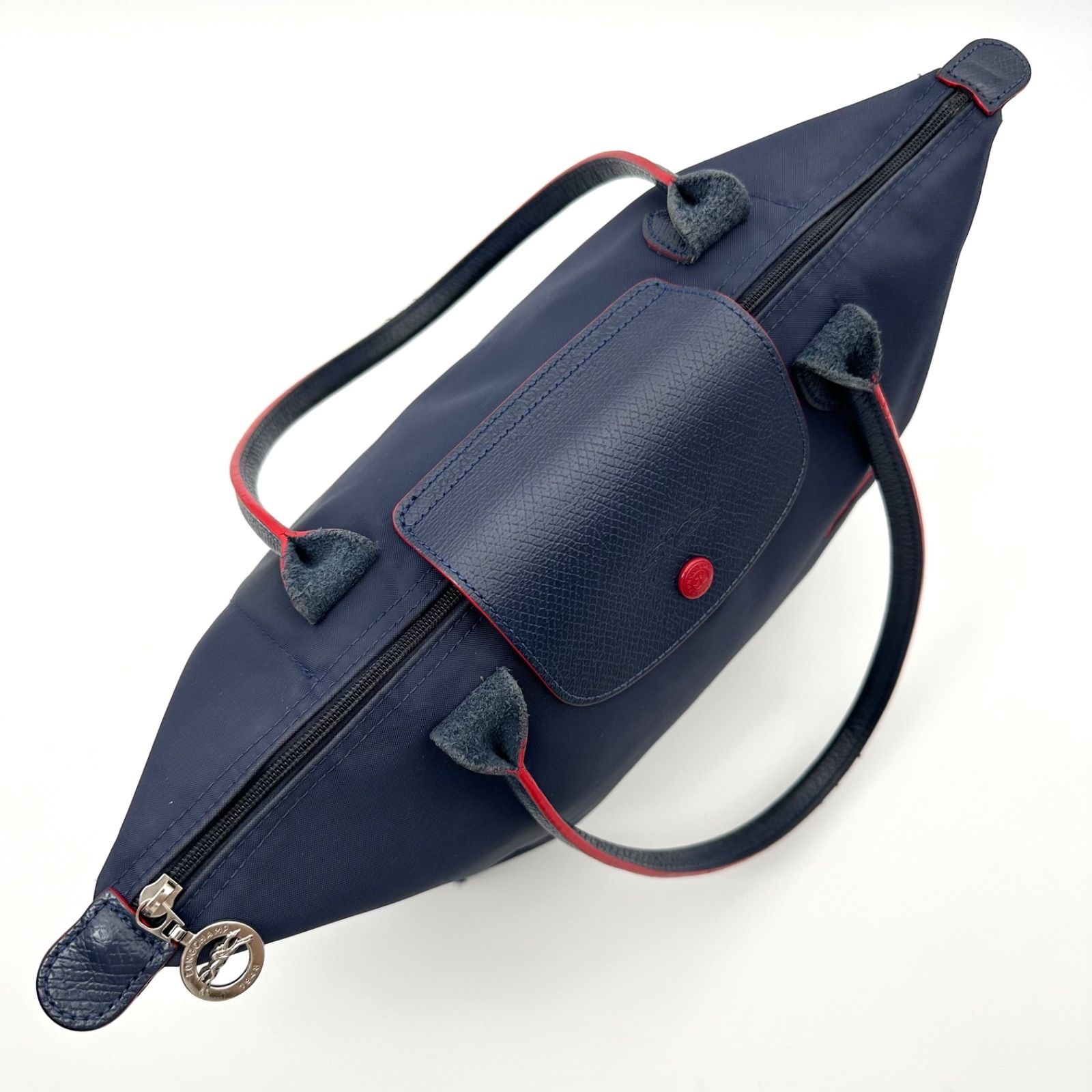 B5583】 Longchamp ロンシャン ルプリアージュ クラブ トートバッグ