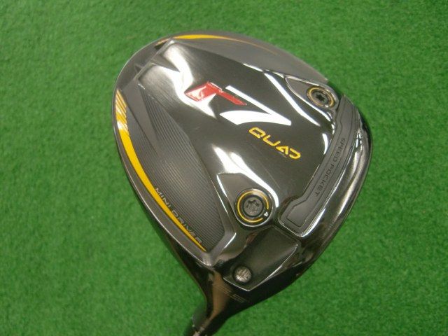 ドライバー テーラーメイド r7 QUAD MINI DRIVER ロフトオプション/ATTAS KING 5/S/15.5[0505]