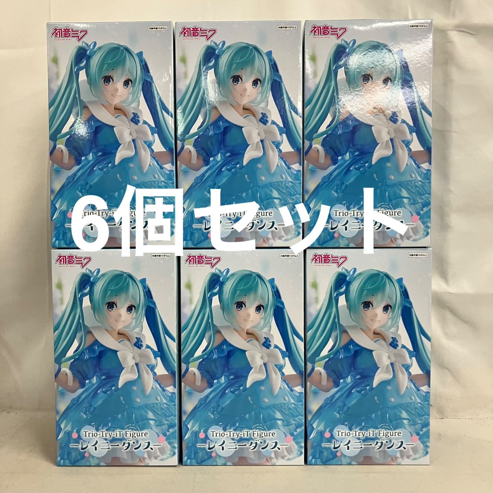 未開封 初音ミク Trio-Try-iT Figure レイニーダンス フィギュア 6個 