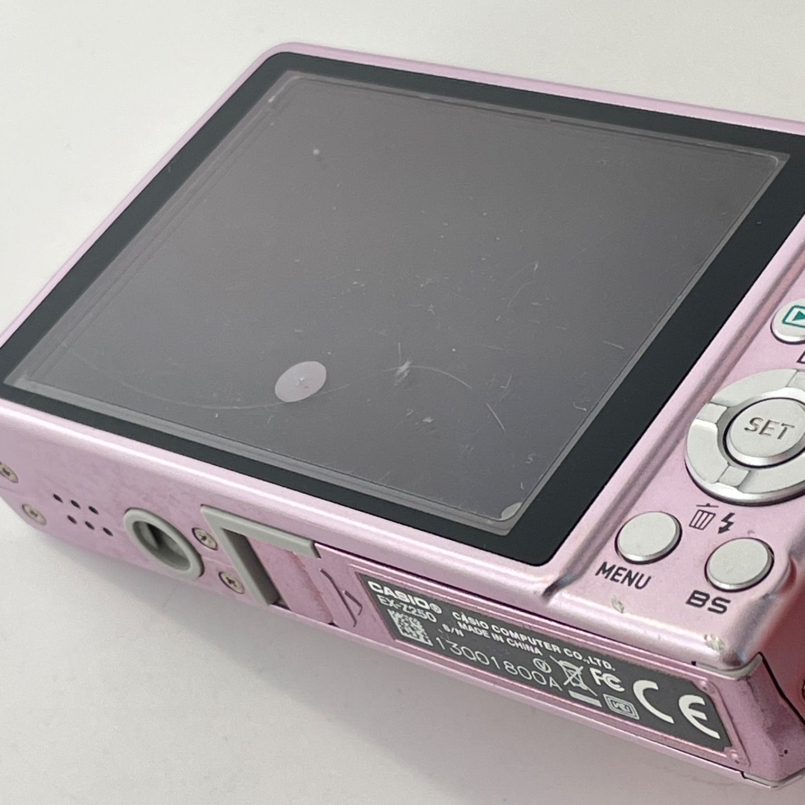 カメラ CASIO EXILIM EX-Z250 ピンク 動作品 付属品あり 1147