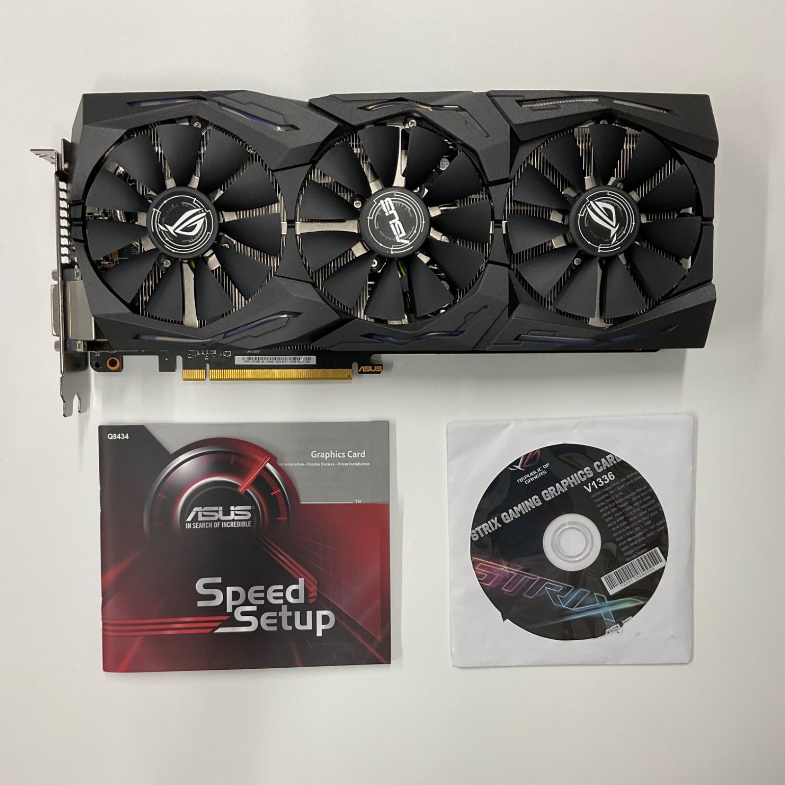 ASUS STRIX GTX 1080】中古グラボ 電源確認済 - メルカリ