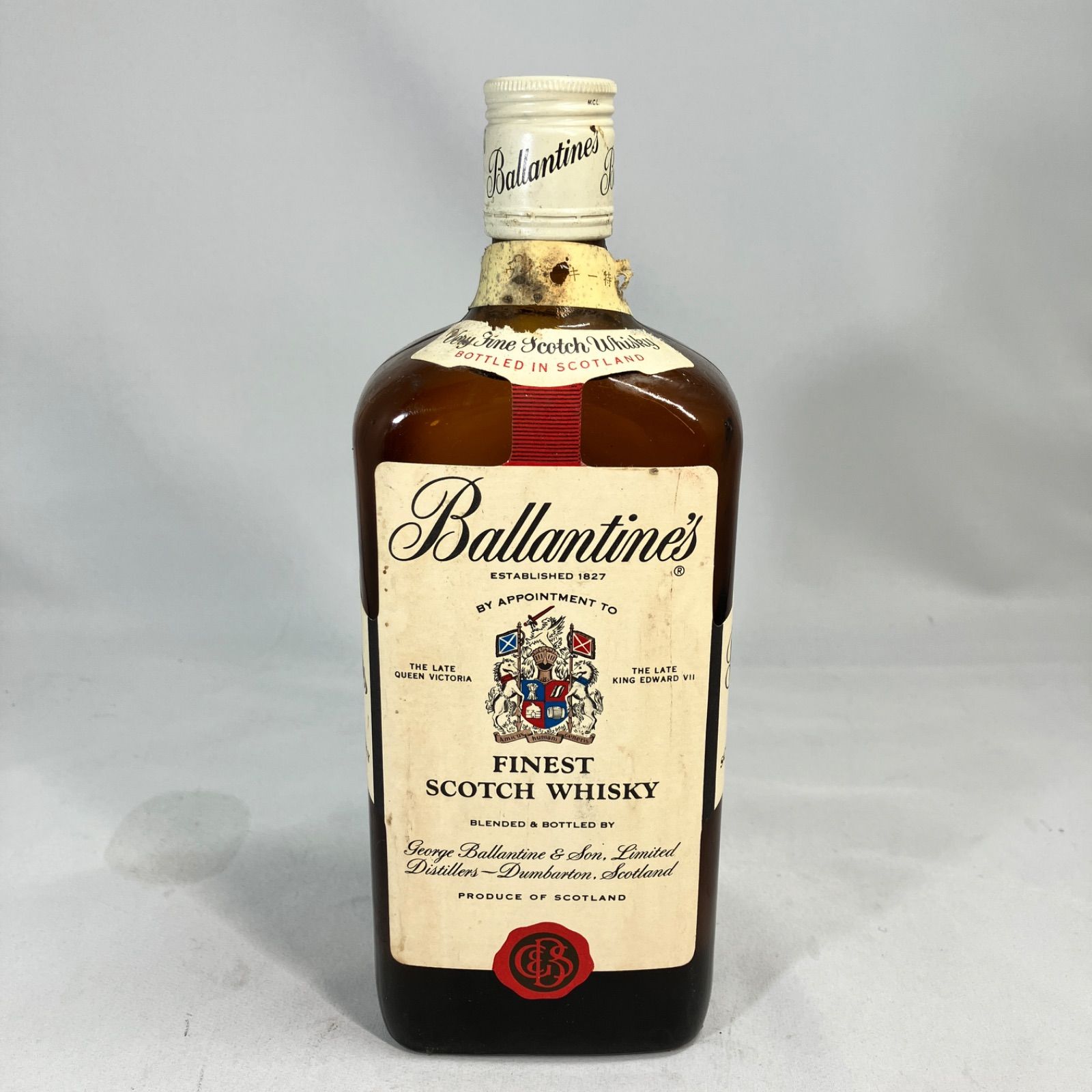 未開栓品 バランタイン ファイネスト 赤青紋章 760ml ウイスキー