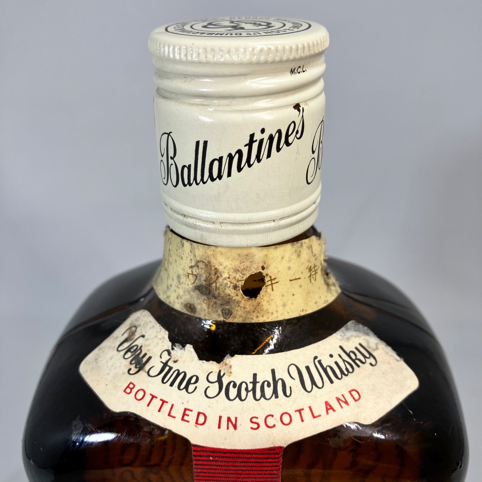 未開栓品 バランタイン ファイネスト 赤青紋章 760ml ウイスキー
