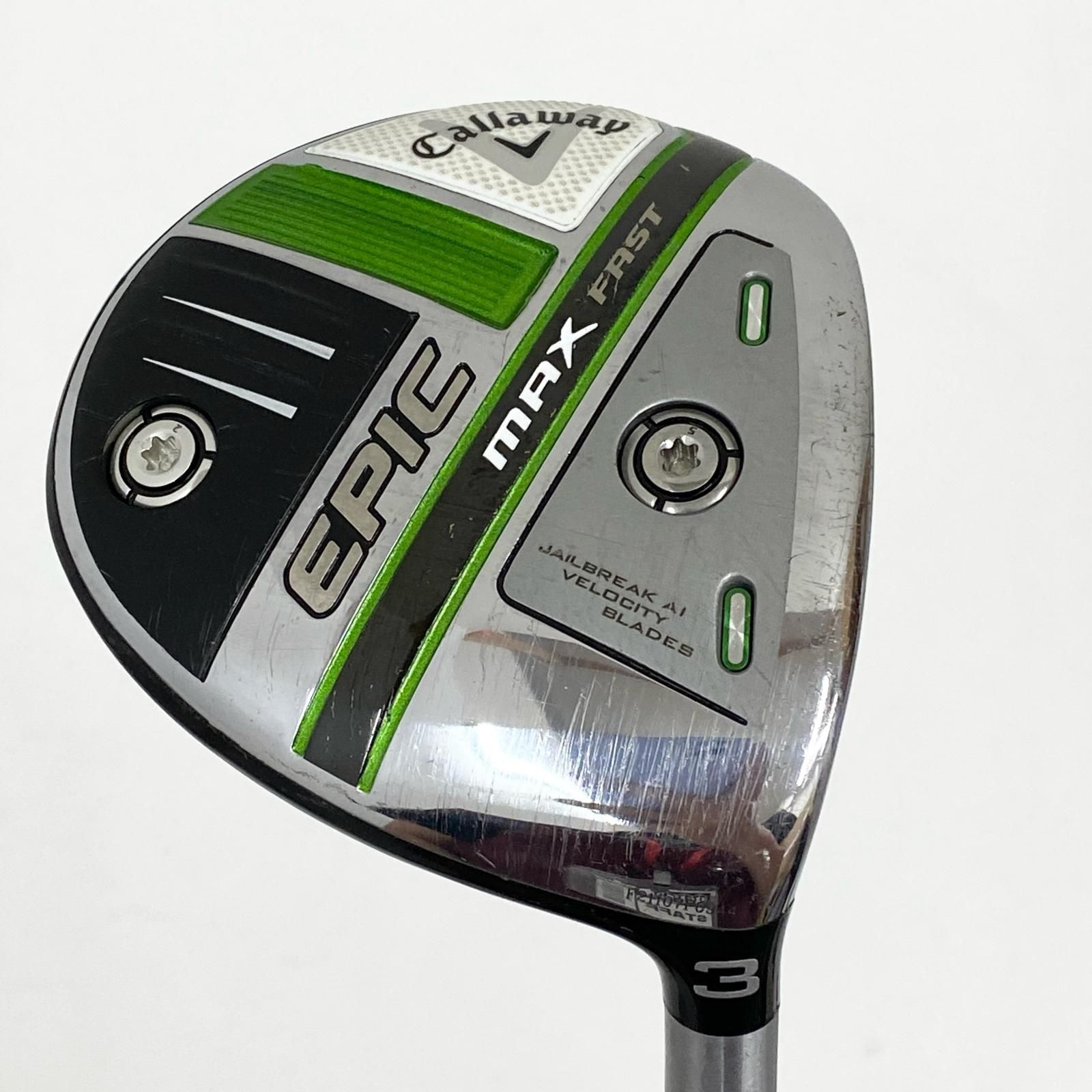 【加古川店】 中古 Callaway | キャロウェイ フェアウェイウッド EPIC MAX FAST(2021) 3W SPEEDER EVOLUTION for Callaway 約42インチ フレックスSR ヘッドカバー付 【427】