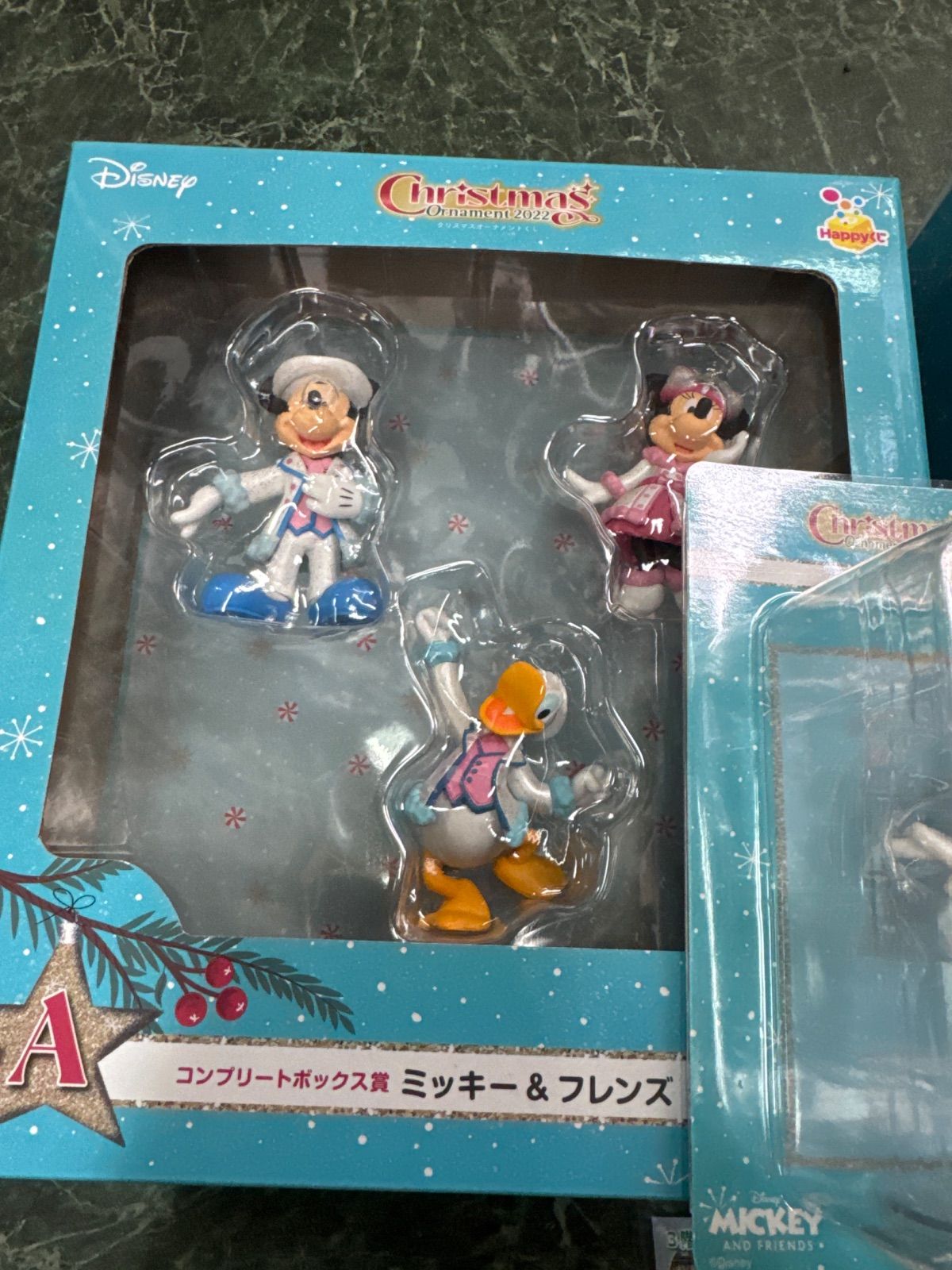 DISNEYクリスマスオーナメントくじ2022ミッキー＆フレンズ フィギュア