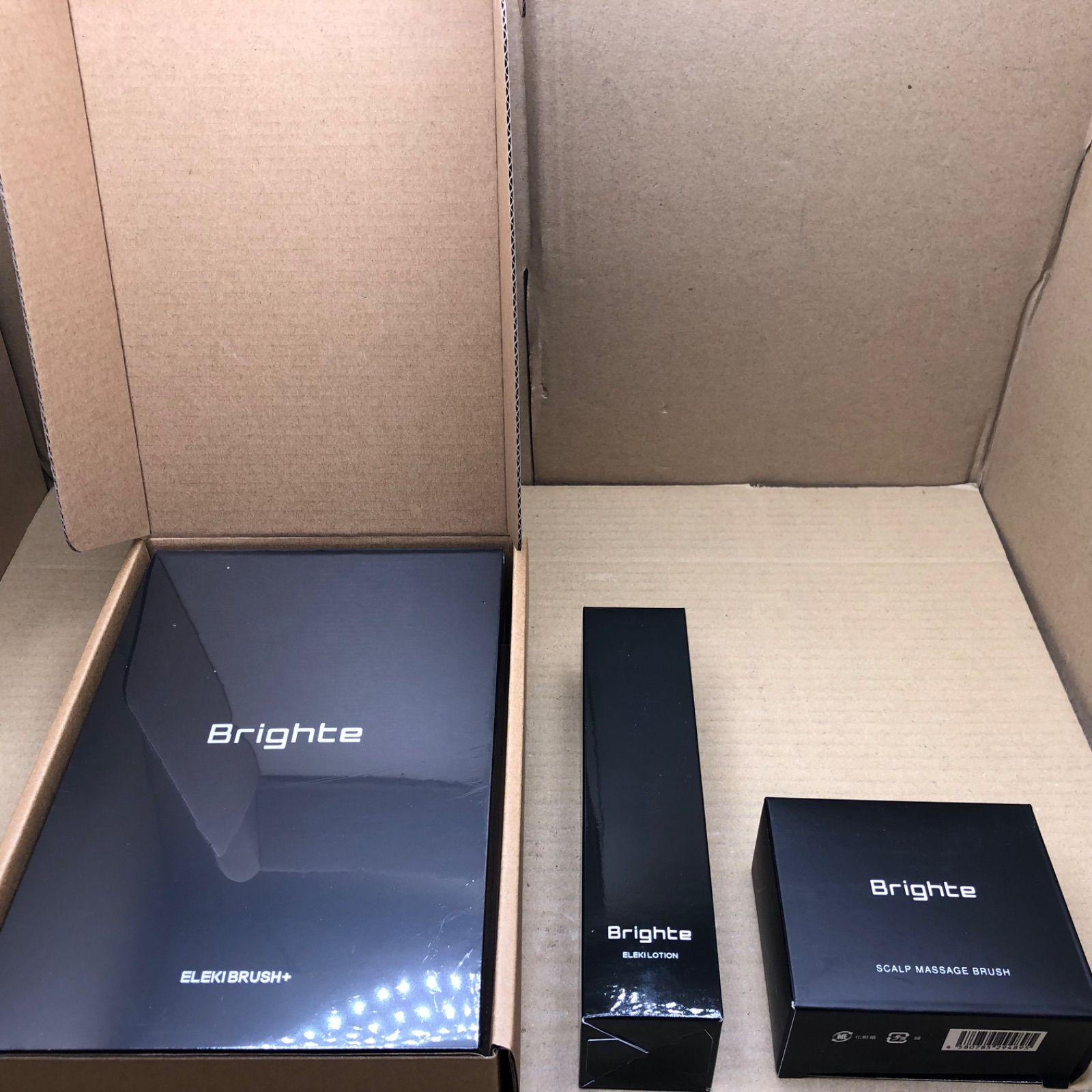 新品未開封】Brighte ブライト ELEKI BRUSH+ エレキブラシ 専用化粧水