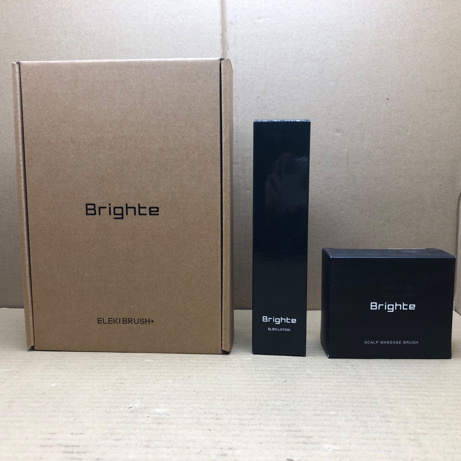 新品未開封】Brighte ブライト ELEKI BRUSH+ エレキブラシ 専用化粧水