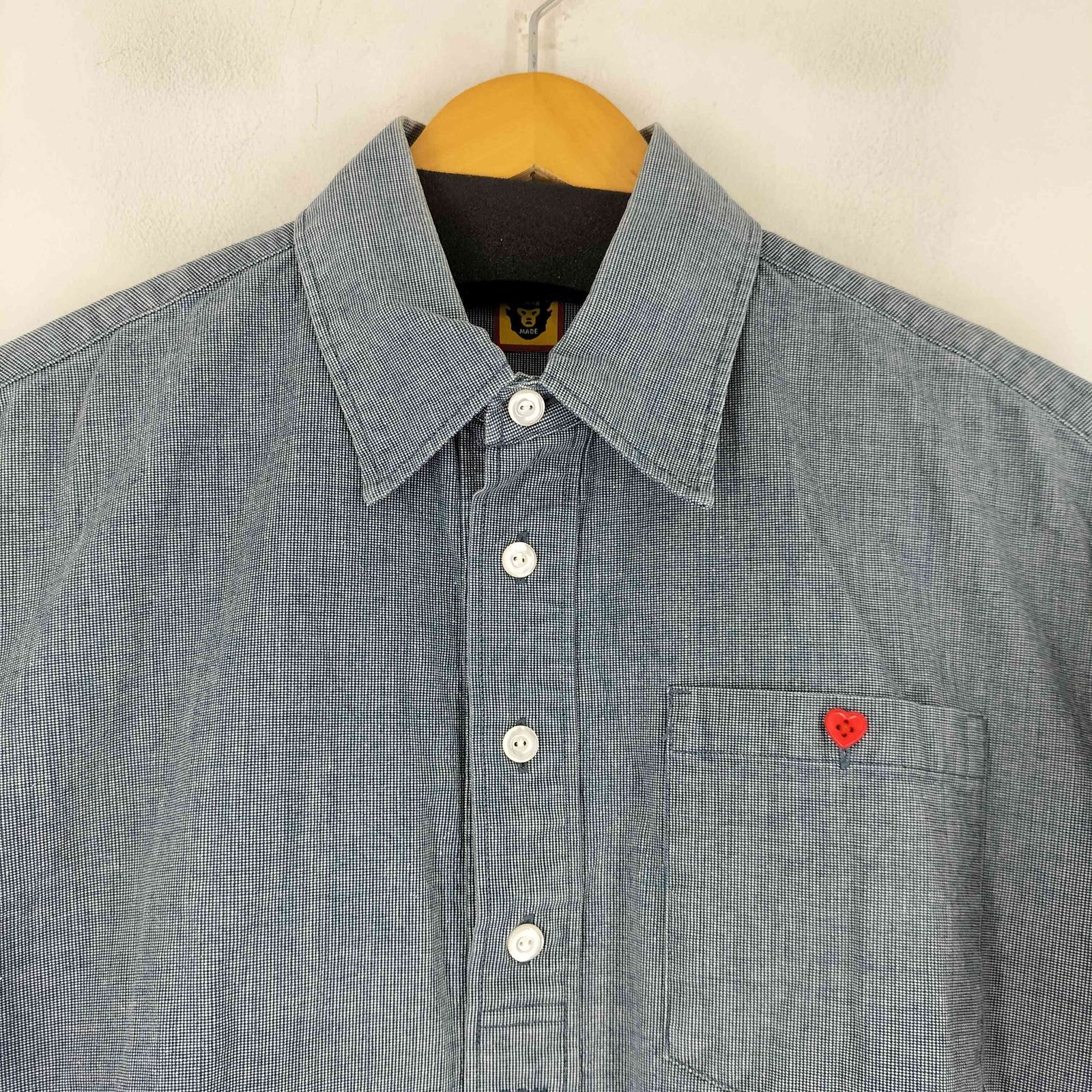 ヒューマンメイド HUMAN MADE ORY ALLS S/S デニムプルオーバーシャツ 