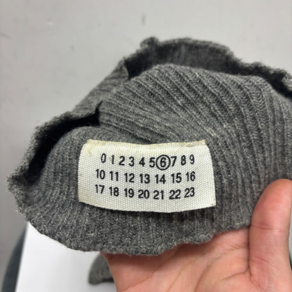 エムエムシックス メゾン マルジェラ　ネックウォーマー黒 MM6 Martin Margiela エムエムシックス Neck Warmer ネックウォーマー
