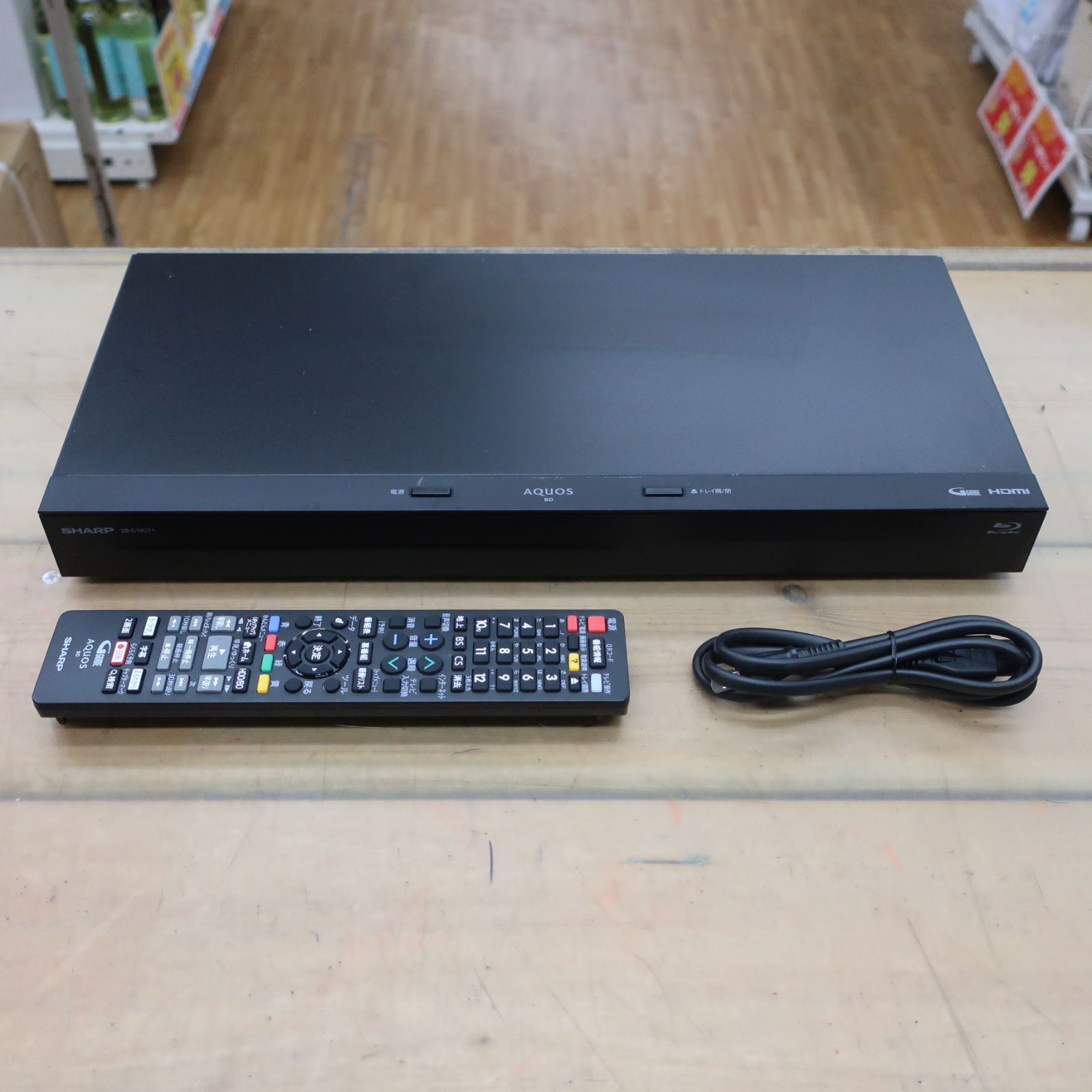 SHARP 2B-C10CT1 ブルーレイレコーダー 1TB 2020年製 3番組同時録画
