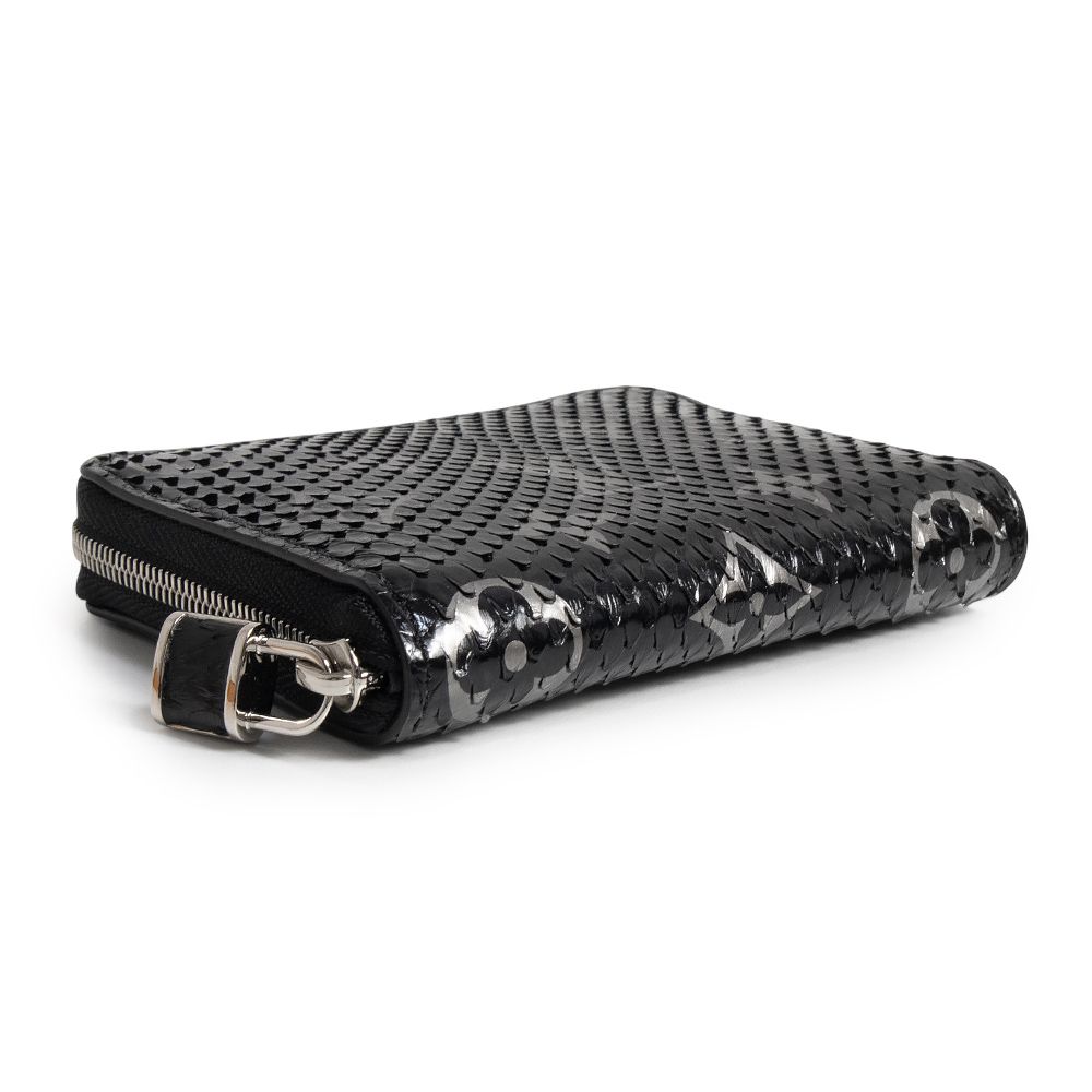 ルイ ヴィトン N97059 ジッピー コインパース パイソン ゴートスキン