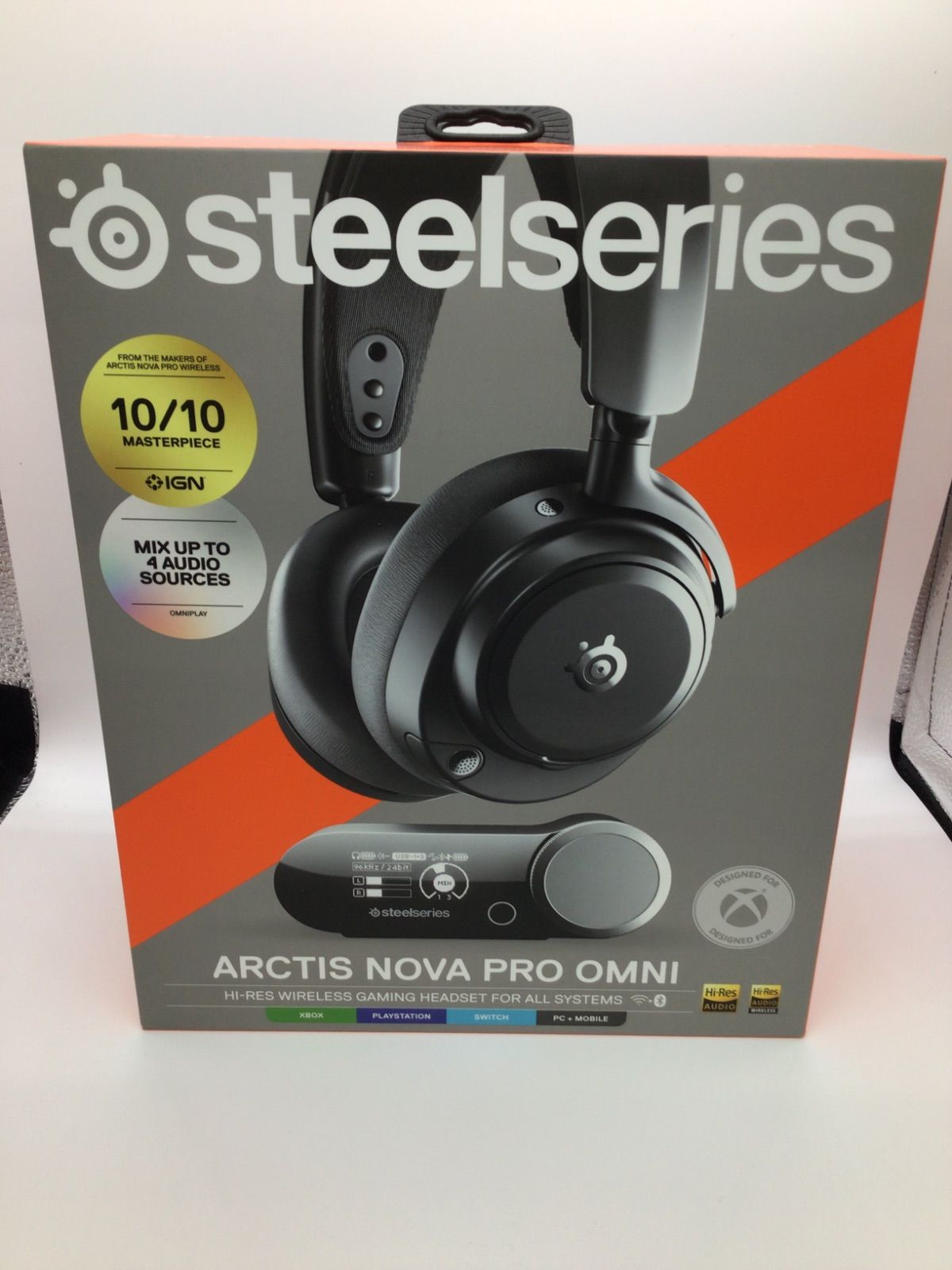 SteelSeries Arctis Nova Pro Omni Black ゲーミングヘッドセット