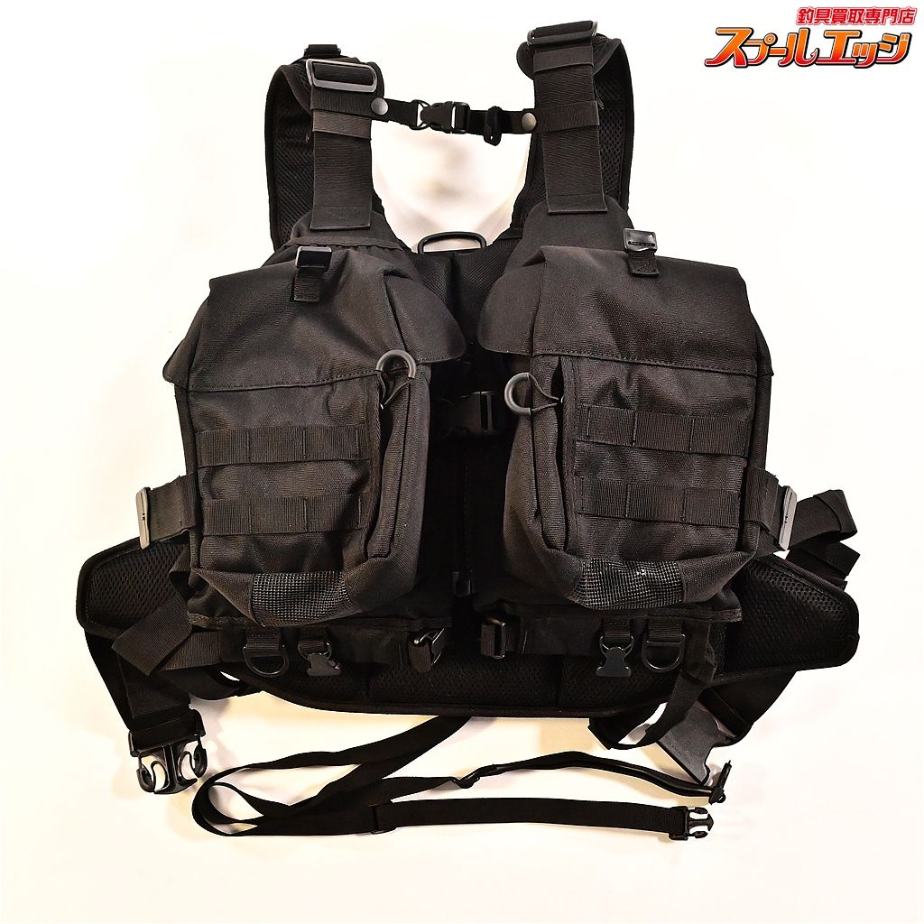 ★☆【ジャッカル】 バーサタイルゲームベスト ブラック JACKALL VERSATILE GAME VEST K_060★☆e09488