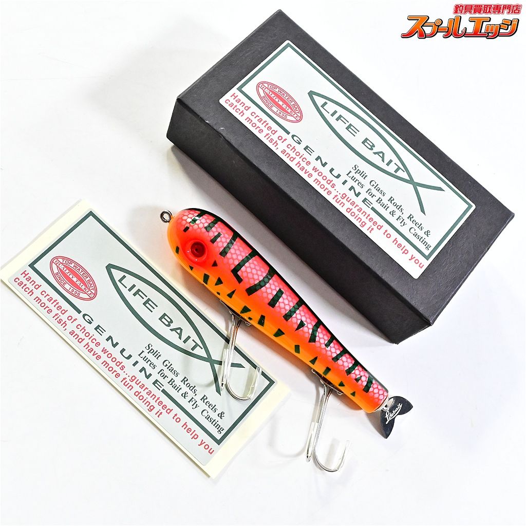 ★☆【ライフベイト】 スライドペンシル 110S フィッシュテール スローテーパー オリカラ 14KCD LIFEBAIT Slowtaper K_060★☆e09423