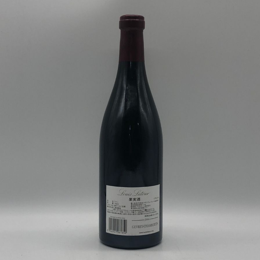 ルイ ラトゥール ジュヴレ シャンベルタン 2006 750ml - メルカリ