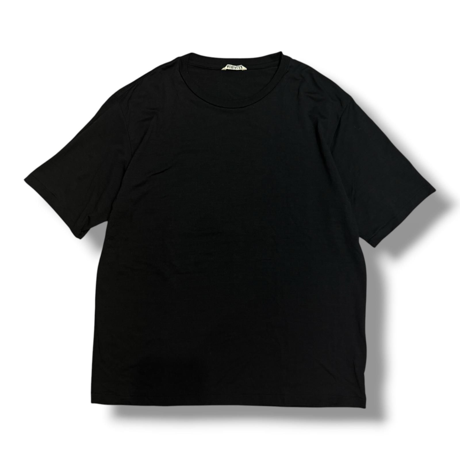 参考上代24200円 AURALEE 25SS SUPER SOFT WOOL JERSEY TEE スーパー 