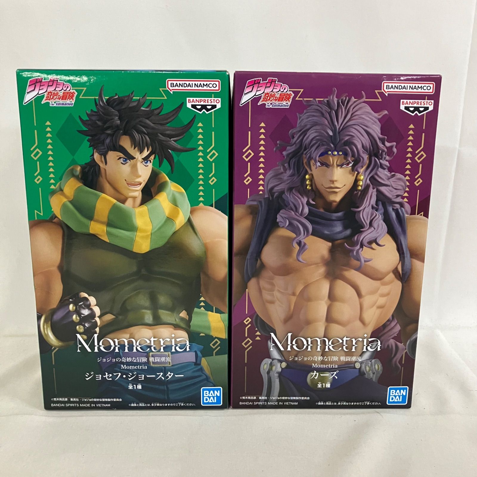 未開封 ジョジョの奇妙な冒険 戦闘潮流 Mometria カーズ ジョセフ