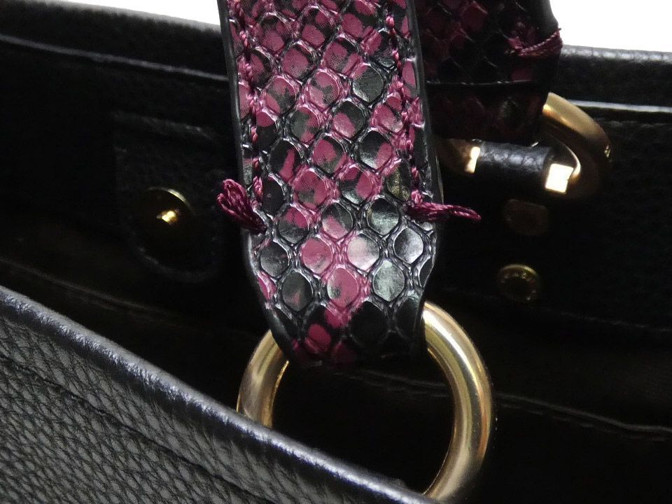 中古A】コーチ COACH レザー バスキアコラボ 2WAY トートバッグ