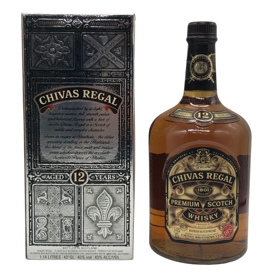 シーバスリーガル 12年 1140ml 43% 未開栓 - メルカリ