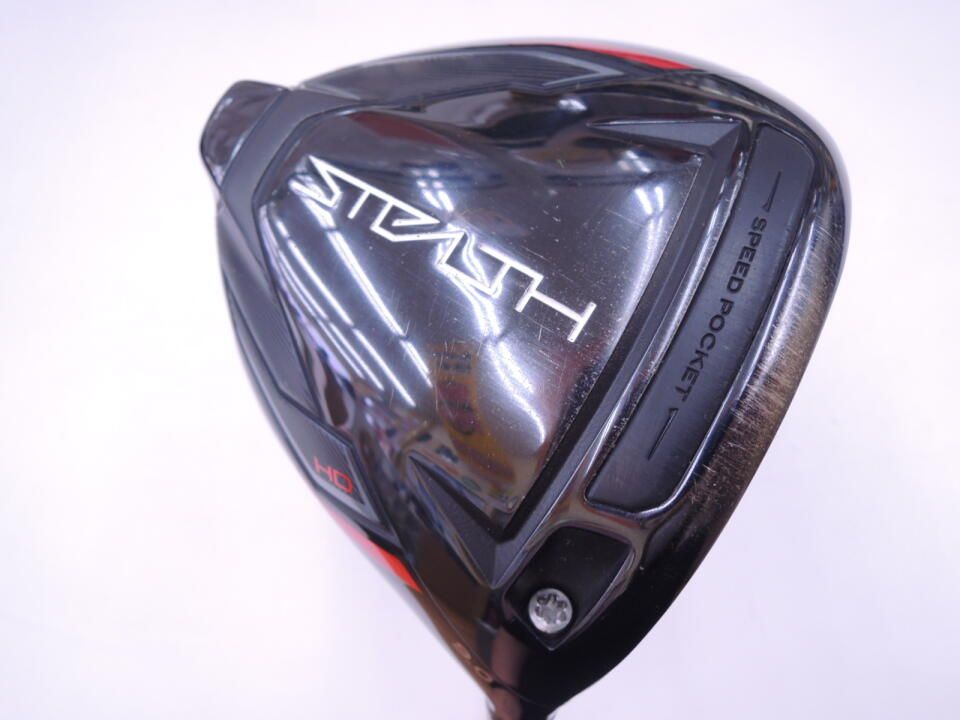 テーラーメイド　【訳あり】STEALTH HD　9度　The ATTAS 5 ピンクバージョン　Sフレックス　ドライバー　中古　ゴルフドゥ！安城店【最短即日発送】