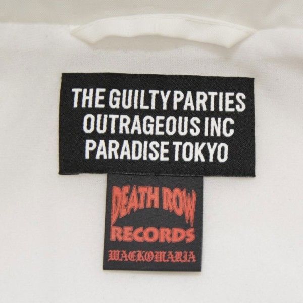 WACKO MARIA ワコマリア 2025AW DEATH ROW RECORDS COACH JACKET