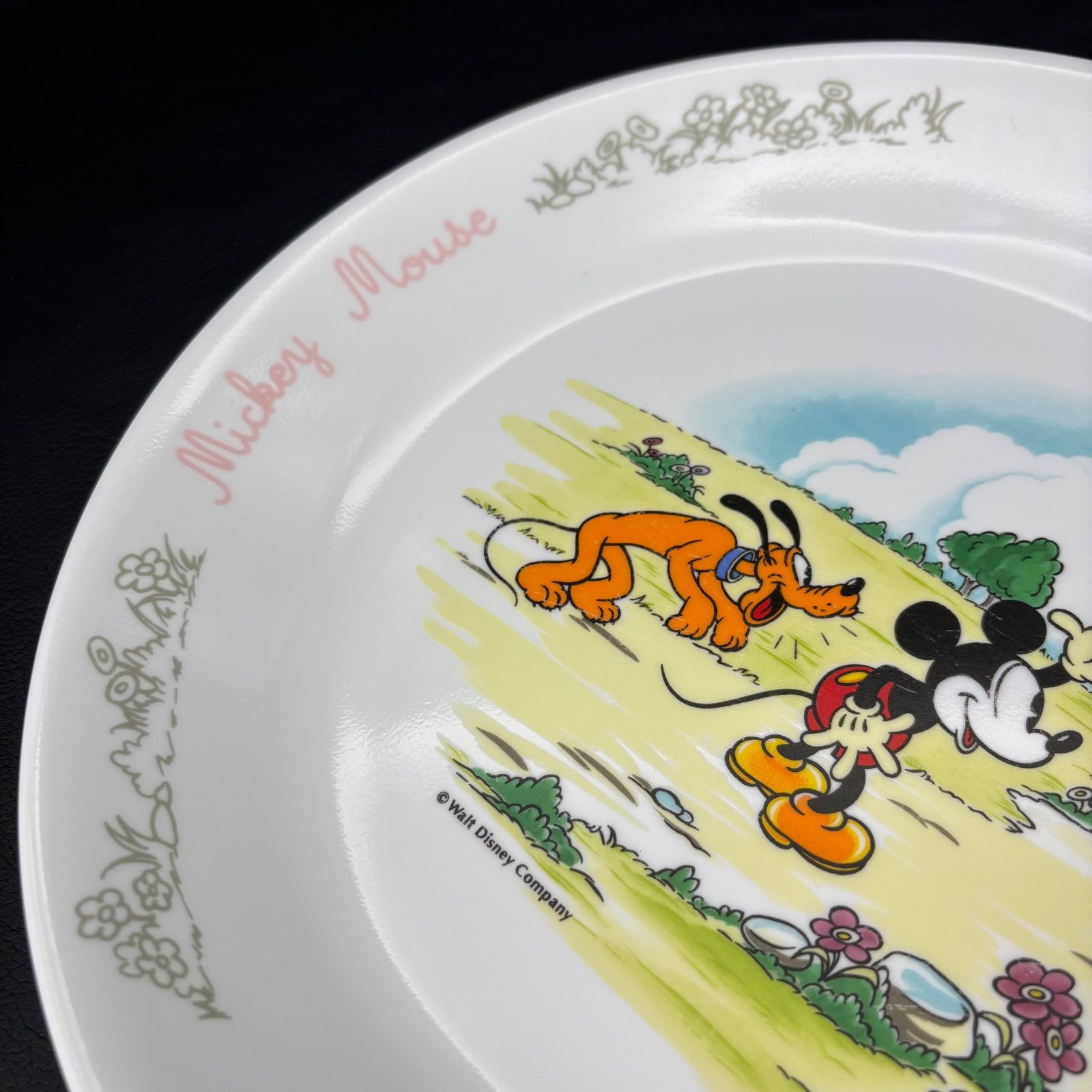CORELLE】コレール ディズニー オーバルプレート / 希少品 Disney 楕円