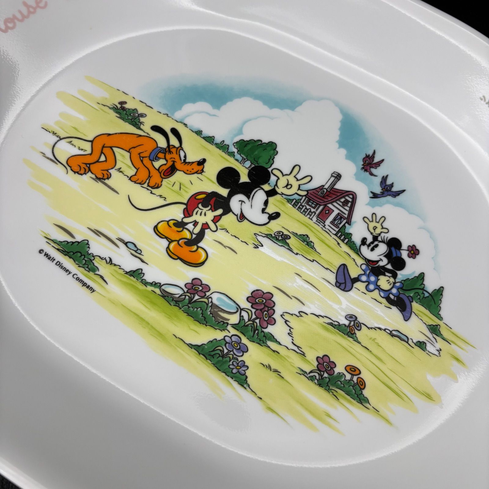 CORELLE】コレール ディズニー オーバルプレート / 希少品 Disney 楕円