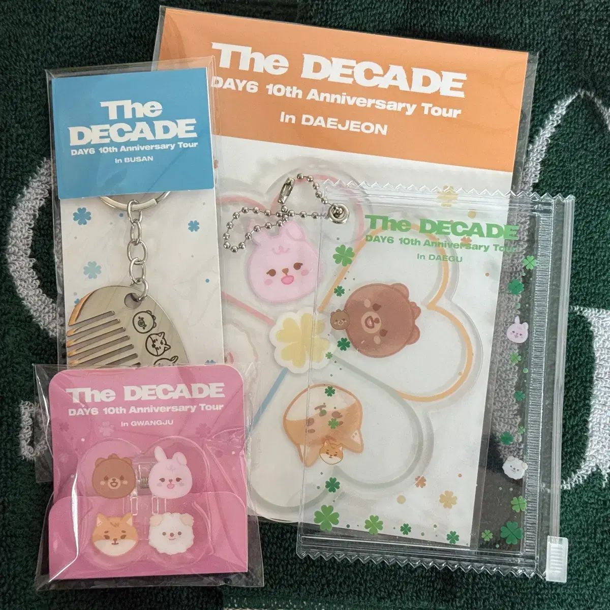DAY6（デイシックス）大田（テジョン）、光州、プサン 釜山 入場ギフト