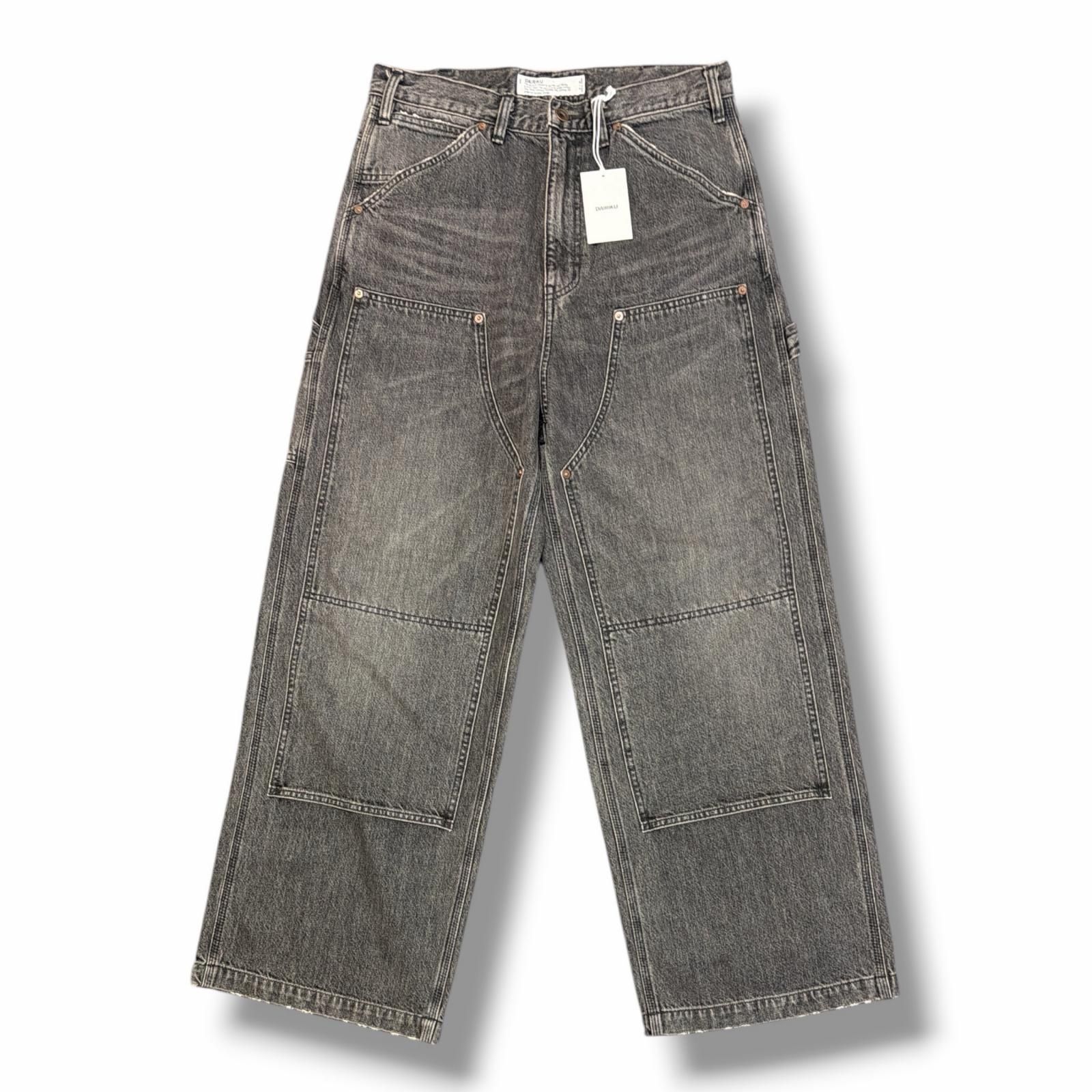 参考上代55000円 未使用 DAIRIKU 25AW Vintage Washed Painter Denim