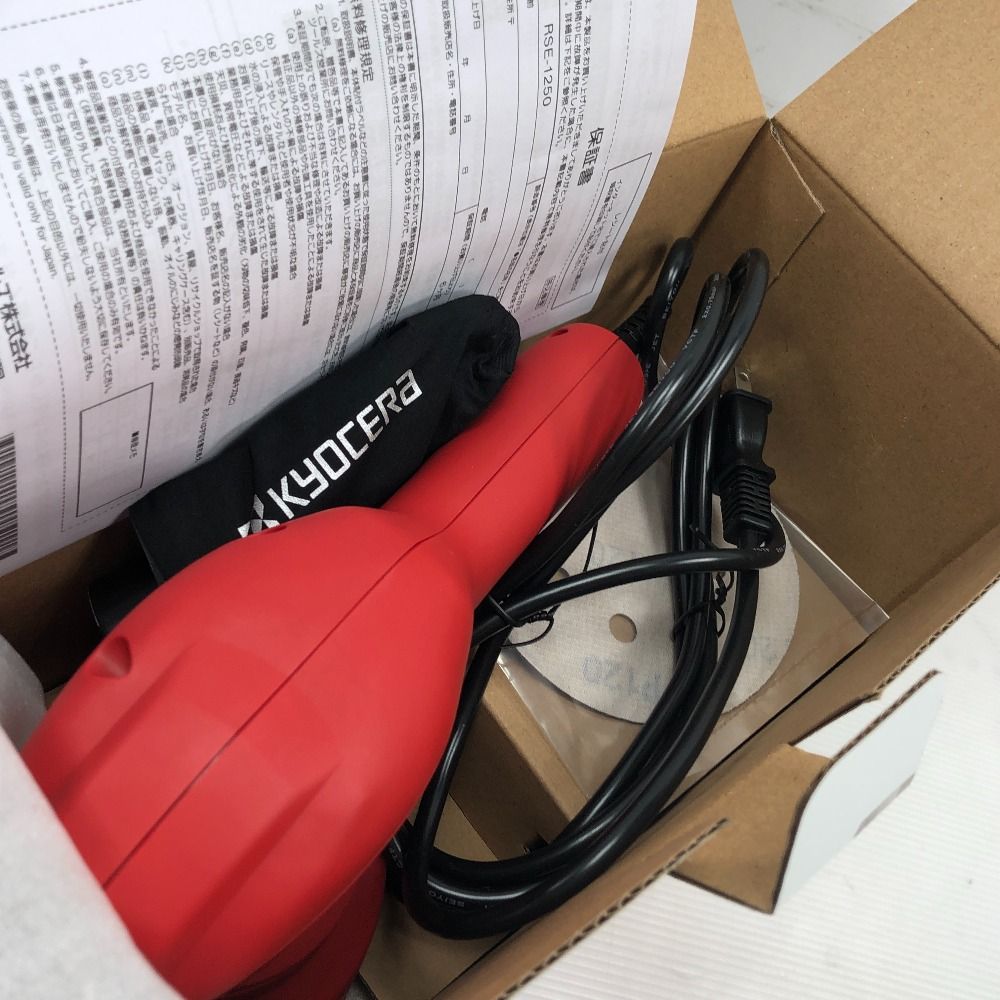 KYOCERA キョウセラ 工具 サンダーポリッシャー 未使用品(S) 本体のみ KYOCERA キョウセラ 工具 サンダーポリッシャー 未使用品(S) 本体のみ