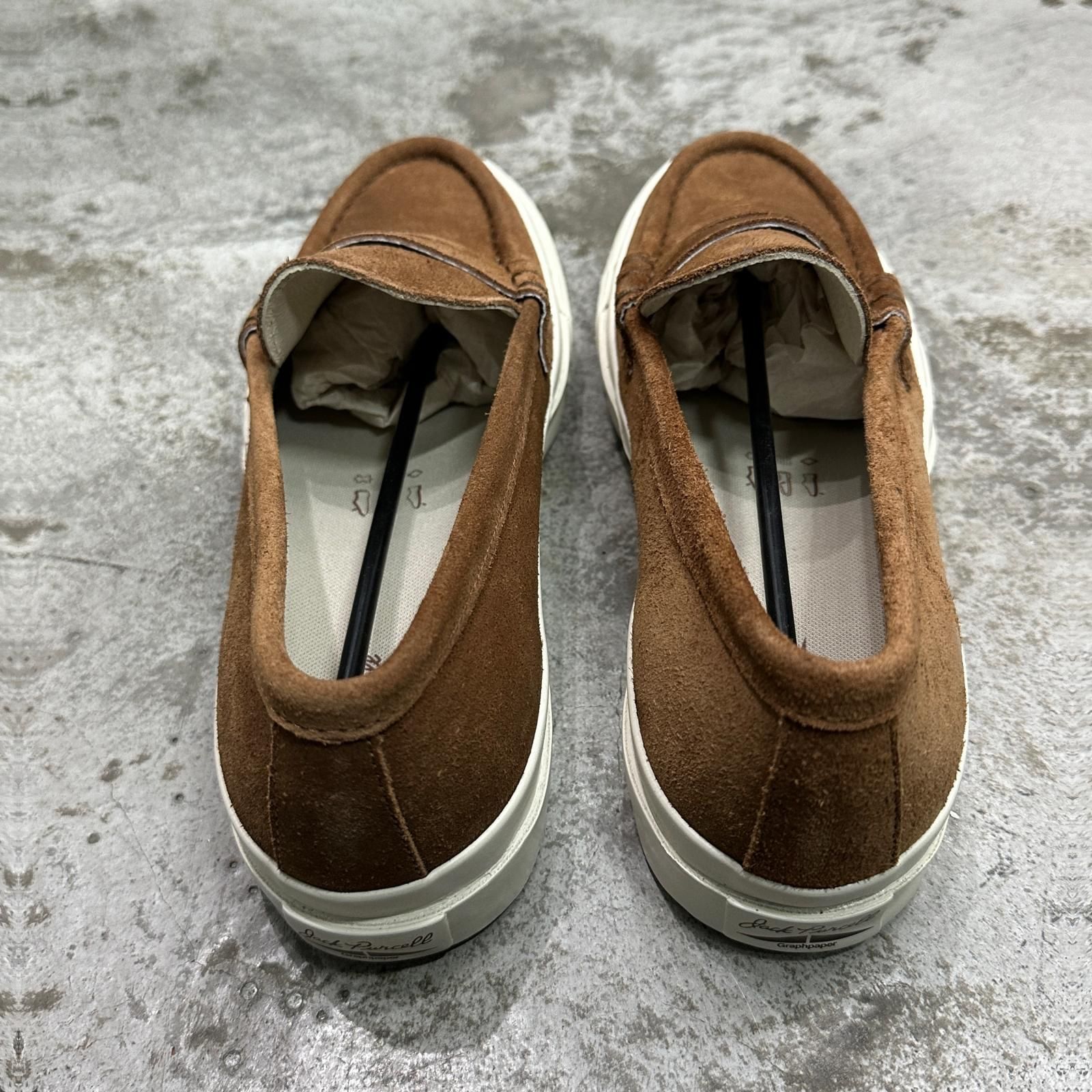 Graphpaper Jack Purcell for GP Suede Loafer スウェード ローファー