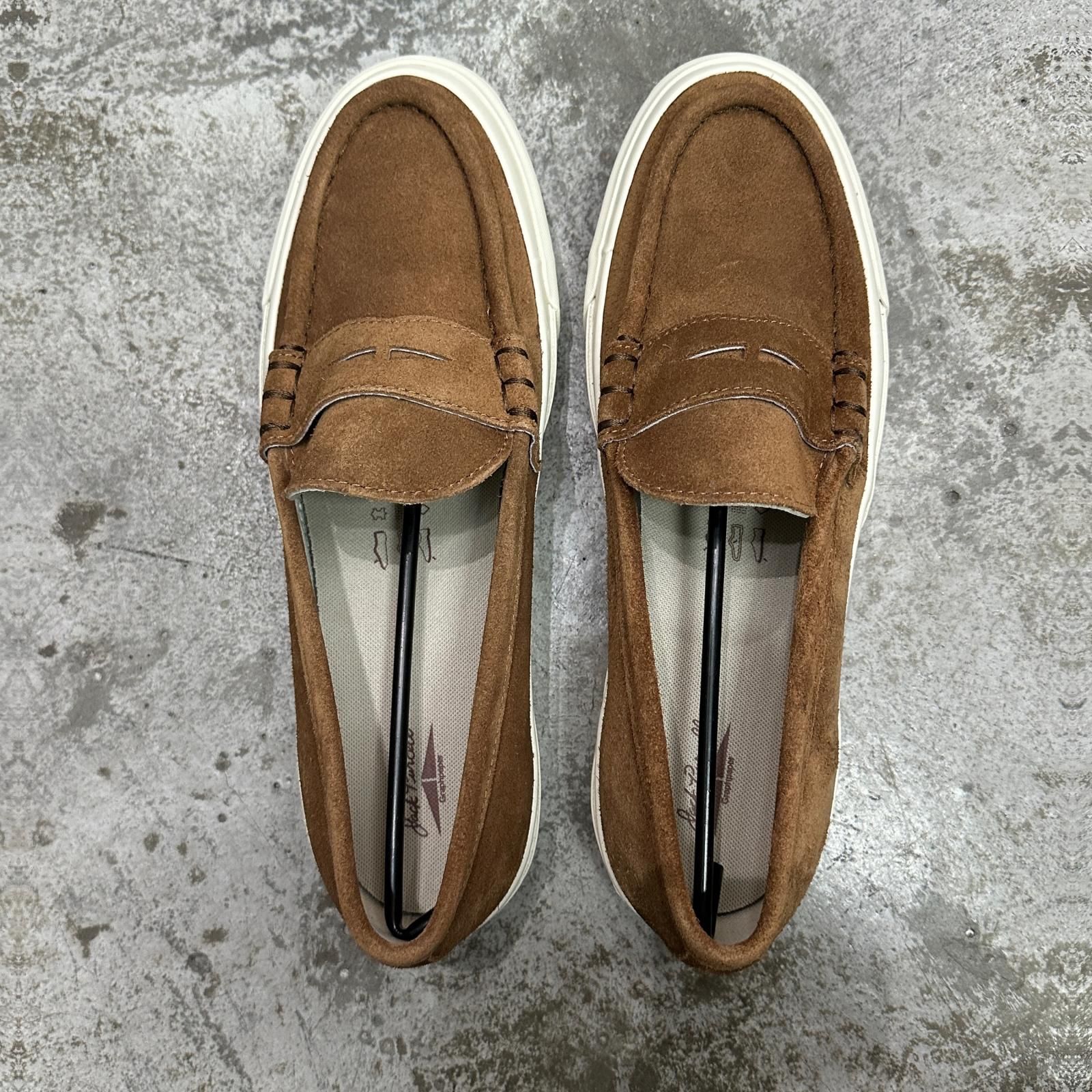 Graphpaper Jack Purcell for GP Suede Loafer  スウェード ローファー スニーカー グラフペーパー GU251-90336 ブラウン 29cm （14356M） Graphpaper Jack Purcell for GP Suede Loafer スウェード ローファー