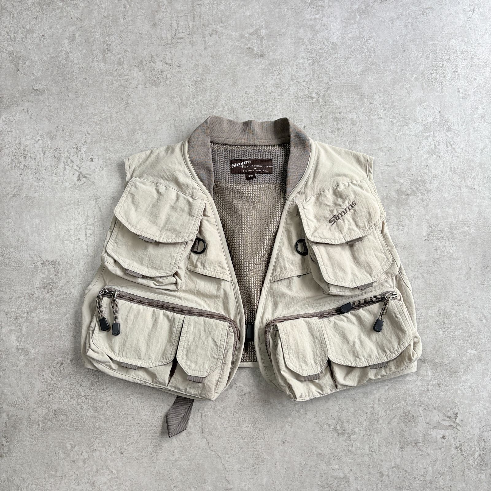 CANADA製 SIMMS Fishing Vest シムス フィッシングベスト - メルカリ