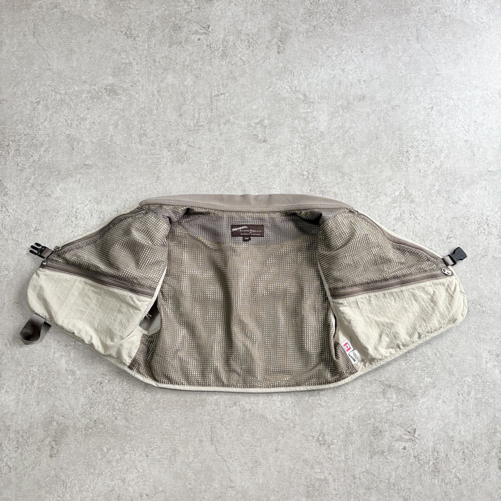 CANADA製 SIMMS Fishing Vest シムス フィッシングベスト - メルカリ