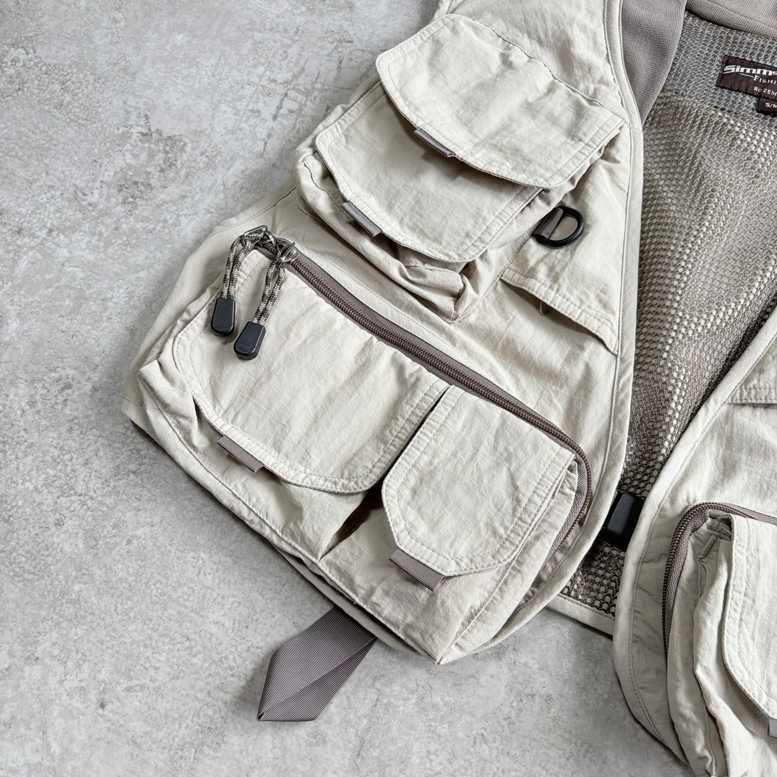 CANADA製 SIMMS Fishing Vest シムス フィッシングベスト - メルカリ