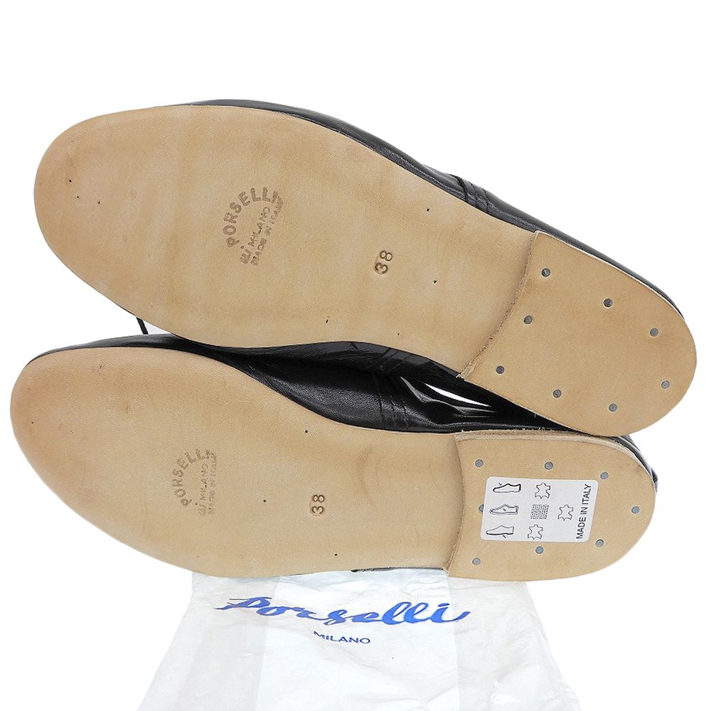 PORSELLI ポルセリ 新品同様 バックバンド バレエシューズ パンプス