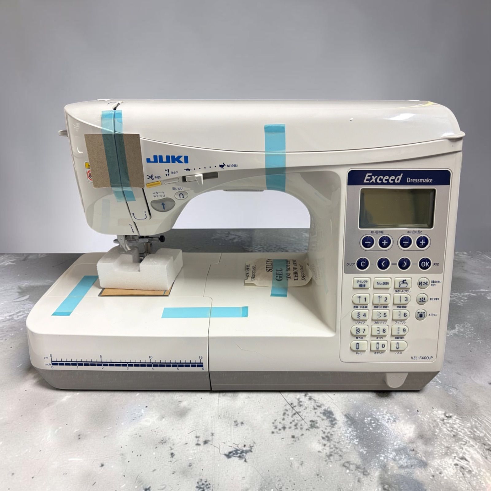 【未使用品】JUKI Exceed Dressmake HZL-F400JP コンピュータミシン 【未使用品】JUKI Exceed Dressmake HZL-F400JP コンピュータミシン