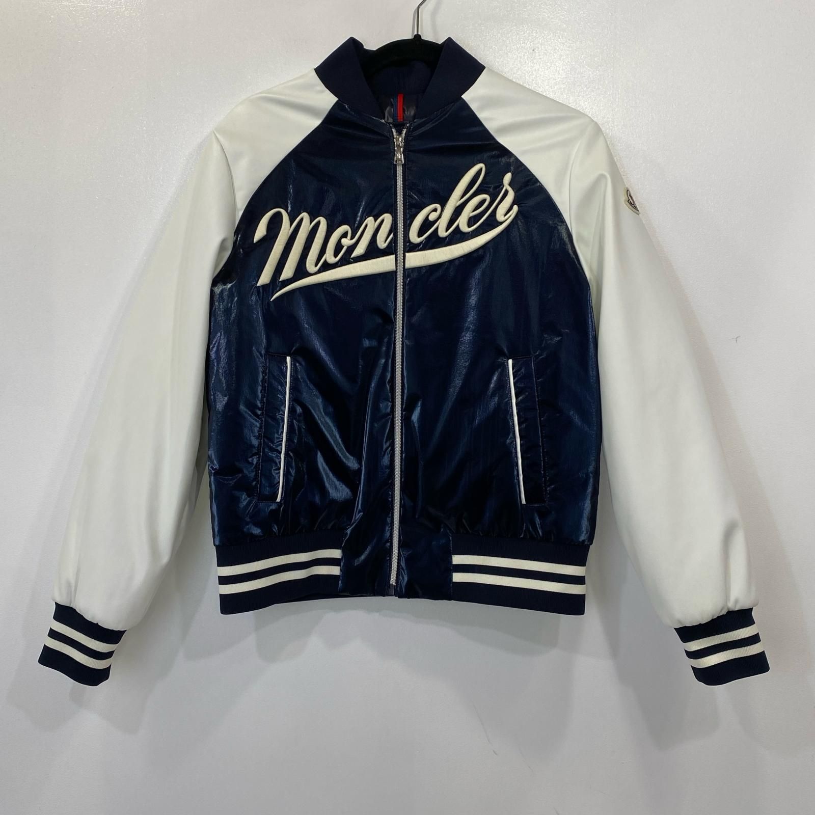 【姫路東店】 中古 MONCLER | モンクレール スタジャン RADIS GIUBBOTTO I19541A00015 53A3H ジュニアサイズ:14A ネイビー 【112】