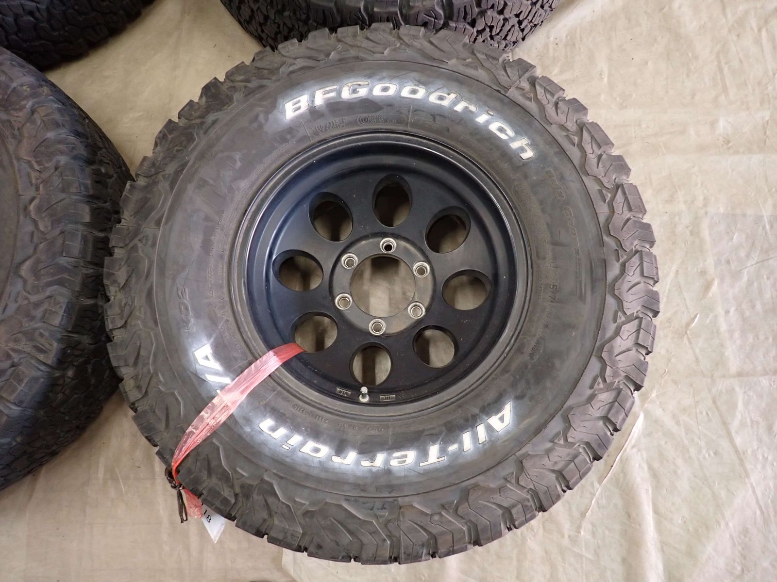 特売品 夏4本 会社宛送料無料 285/75R16×8J LT BFグッドリッチ T/A KO2 