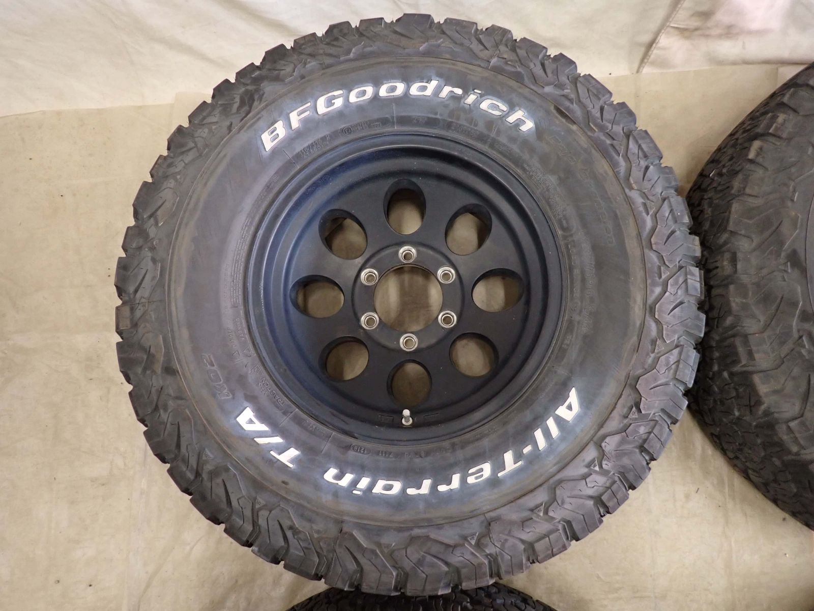 特売品 夏4本 会社宛送料無料 285/75R16×8J LT BFグッドリッチ T/A KO2 