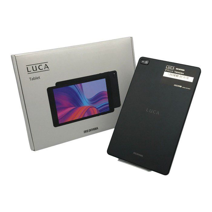 アイリスLUCA 8型Androidタブレット ブラック FHD 64GB 中古A - メルカリ