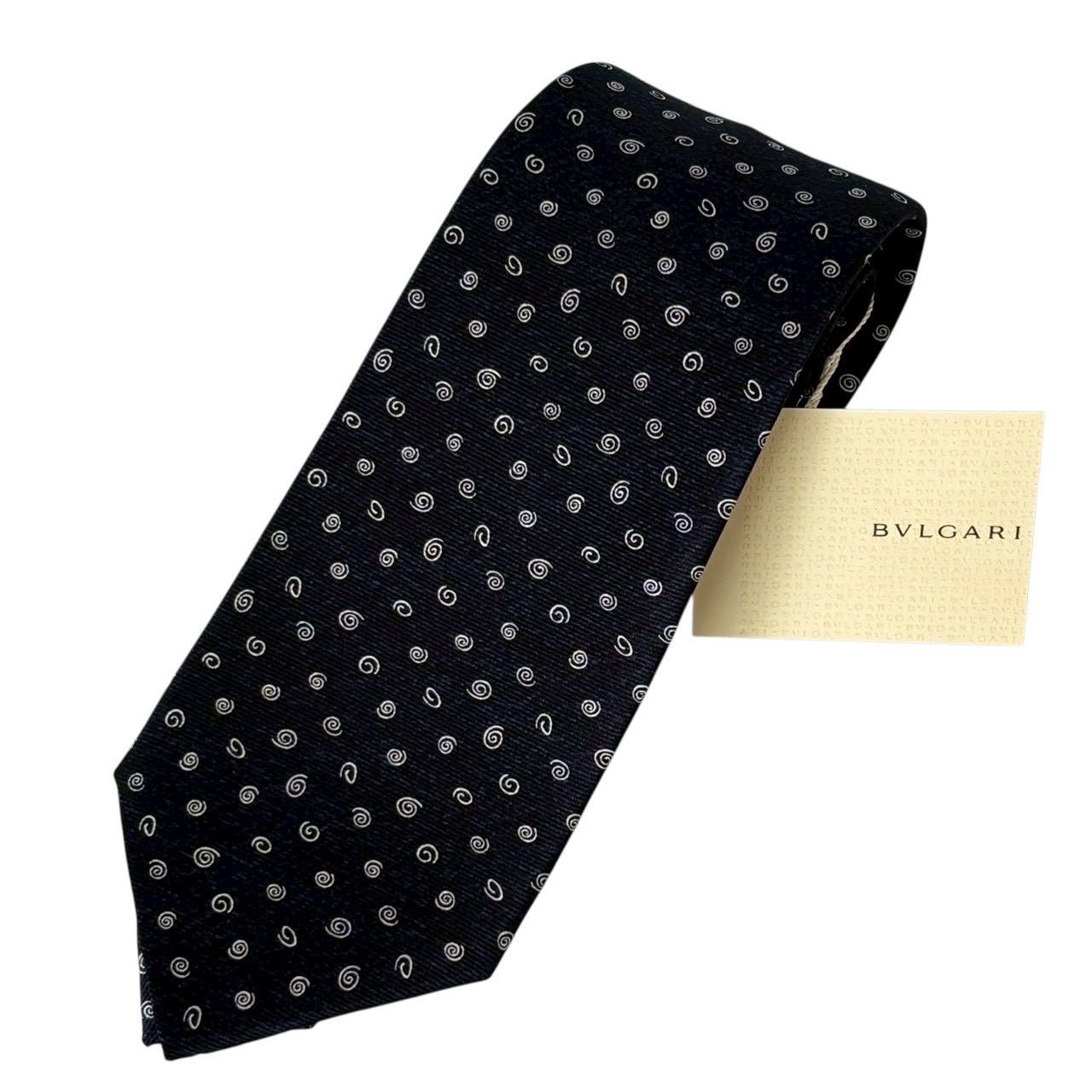 ブルガリ BVLGARI ネクタイ 未開封 未使用 高級シルクネクタイ BVLGARI