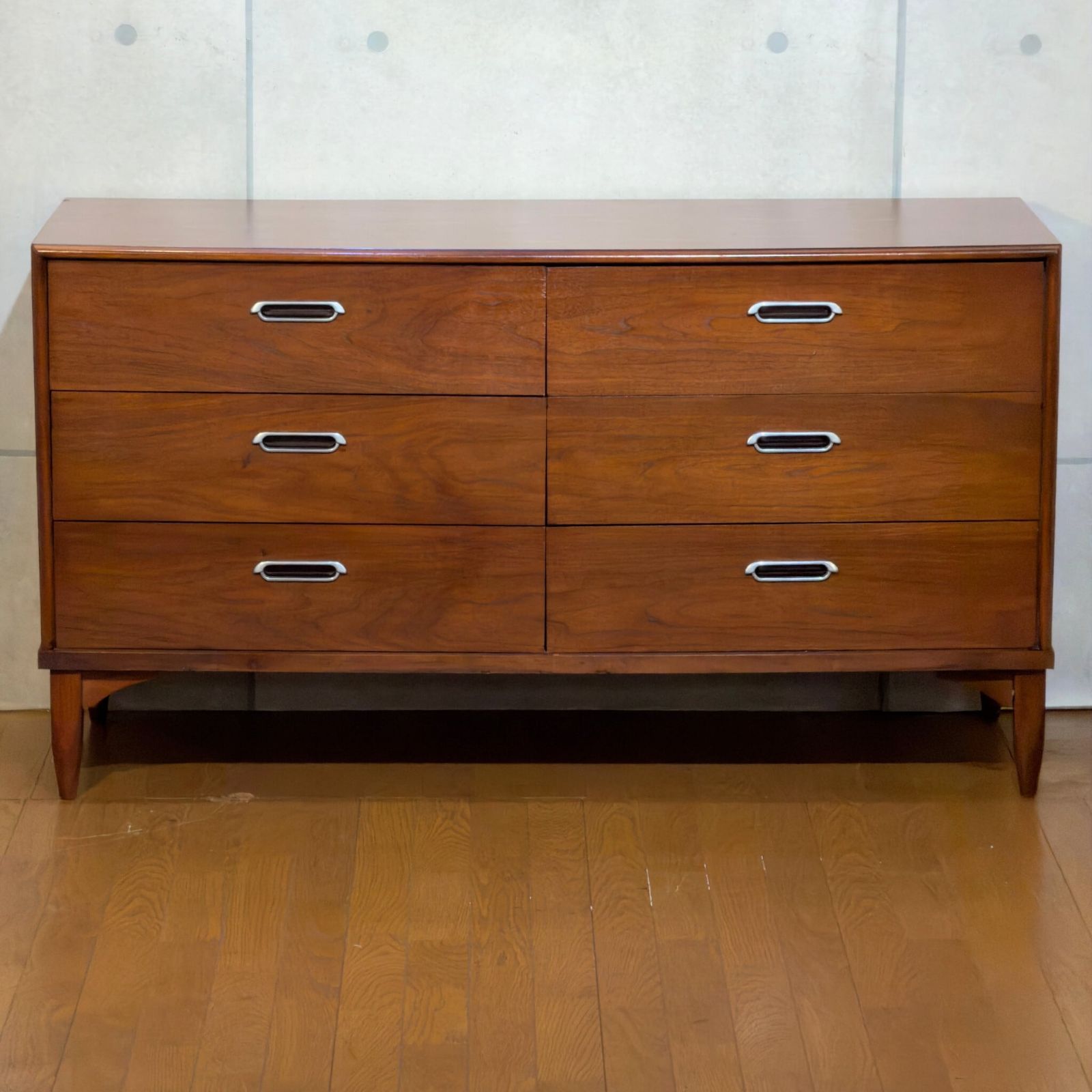 VINTAGE】U.S RISHEL Double Dresser / アメリカ リシェル 6段 ワイド