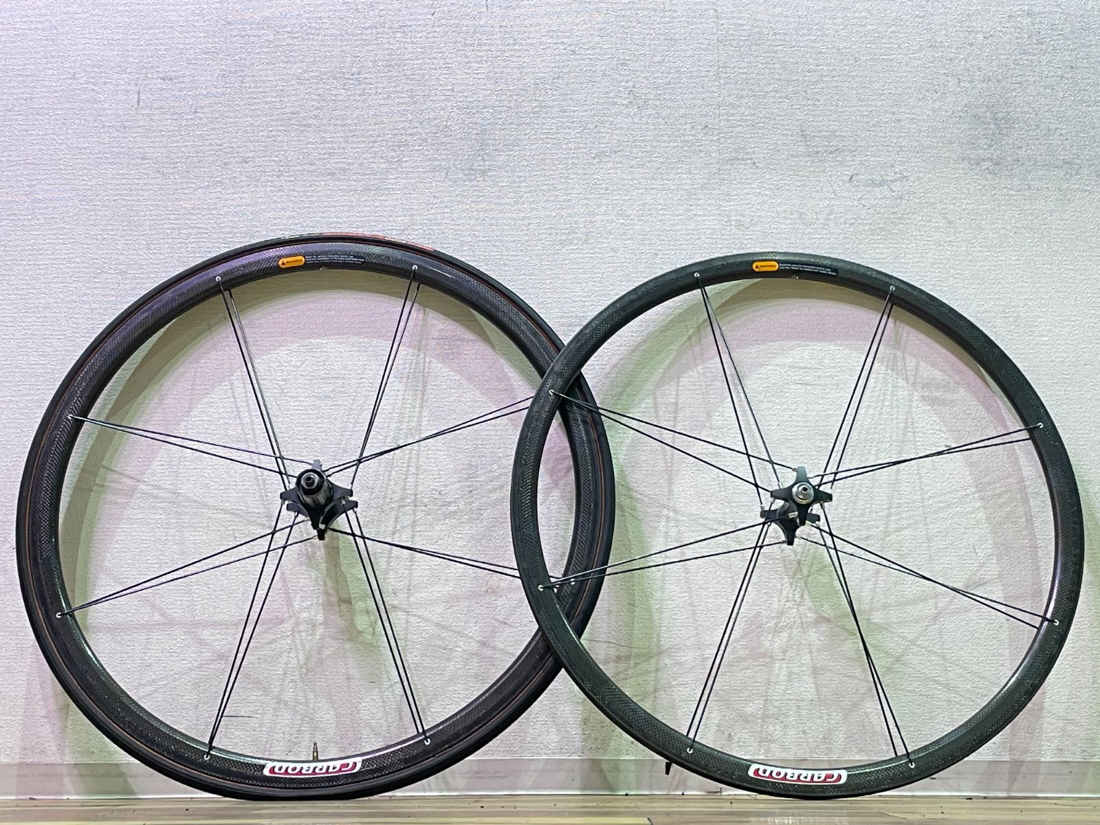 h0017 □USED□ SHIMANO シマノ WH-7700 カーボン リム 700C 100QR
