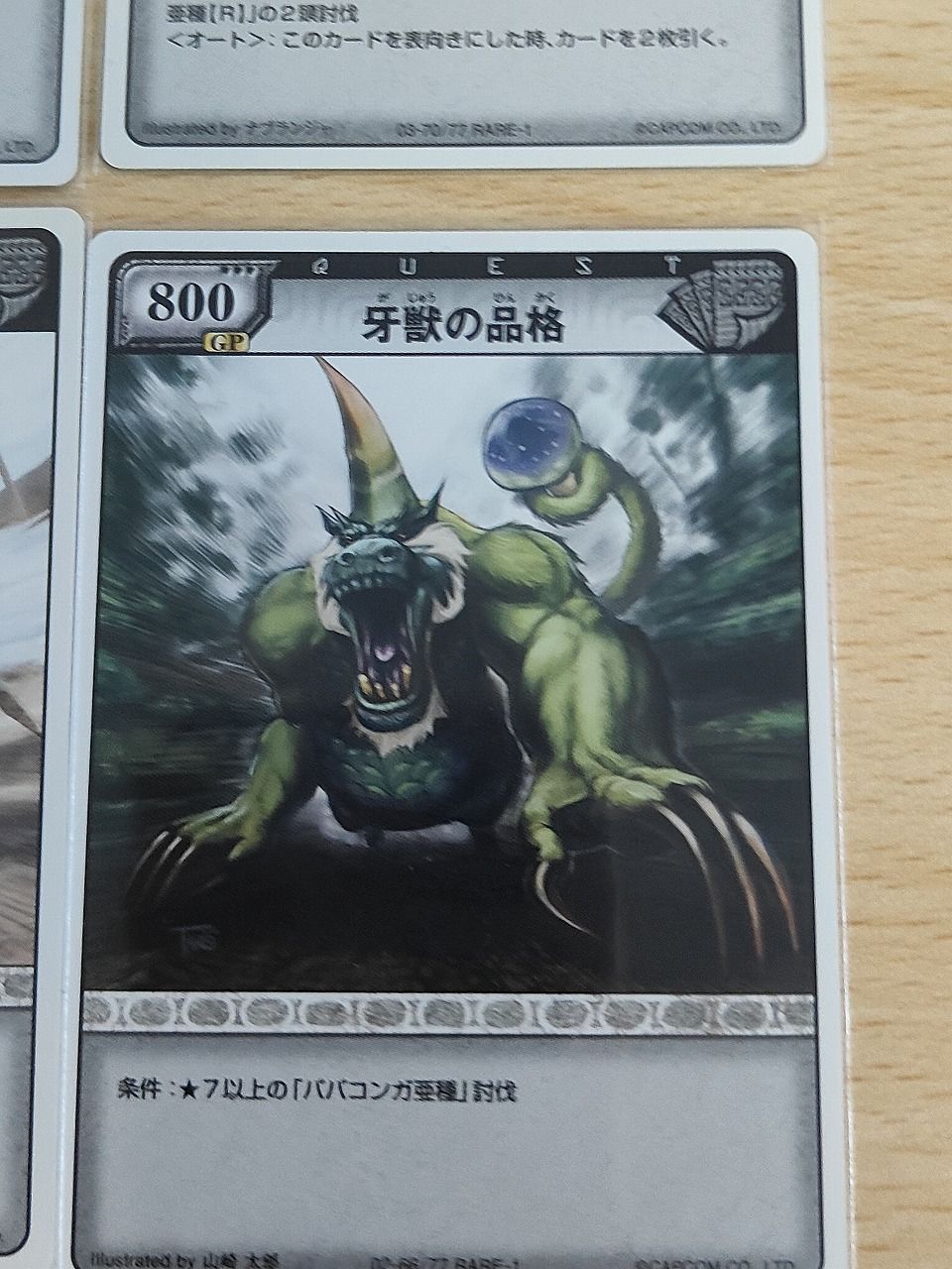 aca613 MHハンティング モンスターハンター ハンティング カード