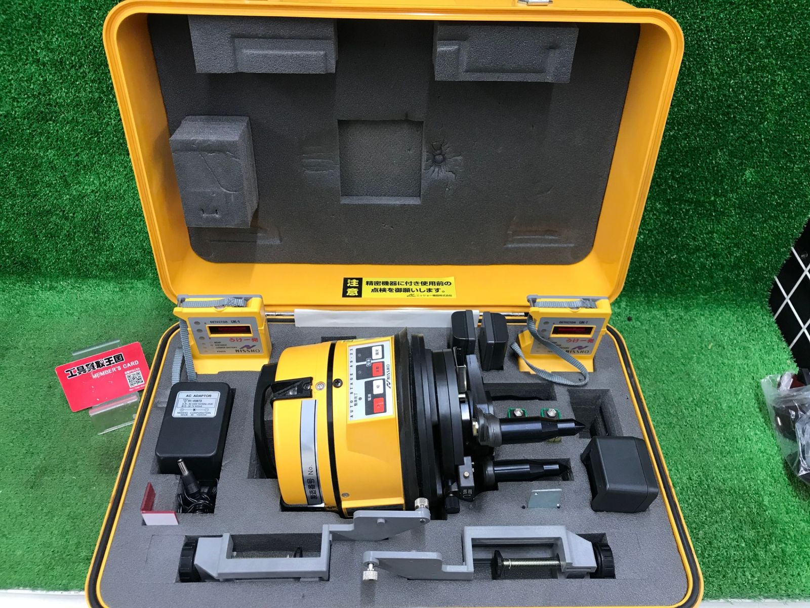 【中古品】【0918】★NISSHO レーザー墨出し器 LV-208　IT46SZJJ4SCC