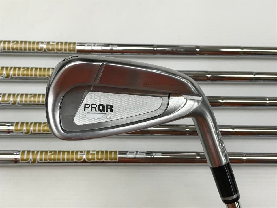プロギア　02 IRON　ダイナミックゴールド85　R300フレックス　アイアンセット　中古【最短即日発送】